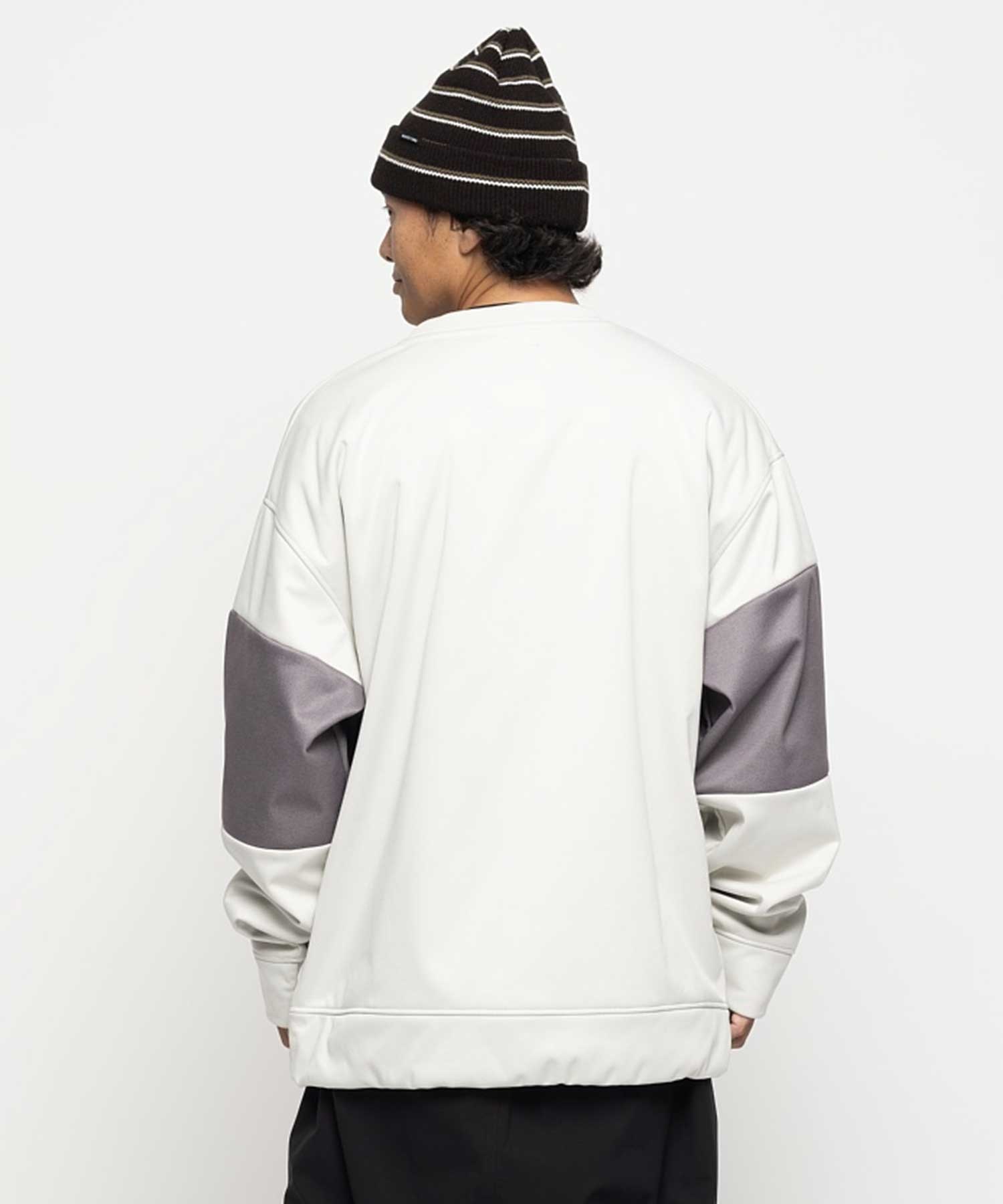 スノーボード ウェア インナーウェア インナー ユニセックス DC ディーシー IIN DPO233905 CREW NECK 23-24モデル ムラサキスポーツ KX K15(WHT-S)