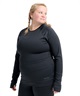 BURTON バートン スノーボード ウェア インナー ユニセックス IN LTWT X BASELAYER CREW ムラサキスポーツ 24-25モデル LL H30(TBLK-M)