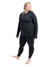 BURTON バートン スノーボード ウェア インナー ユニセックス IN LTWT X BASELAYER CREW ムラサキスポーツ 24-25モデル LL H30(TBLK-M)
