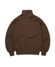 DIMITO ディミト スノーボード インナーウェア スウェット ユニセックス HALF ZIP SWEATSHIRT ムラサキスポーツ 24-25モデル LL I26(BROWN-M)