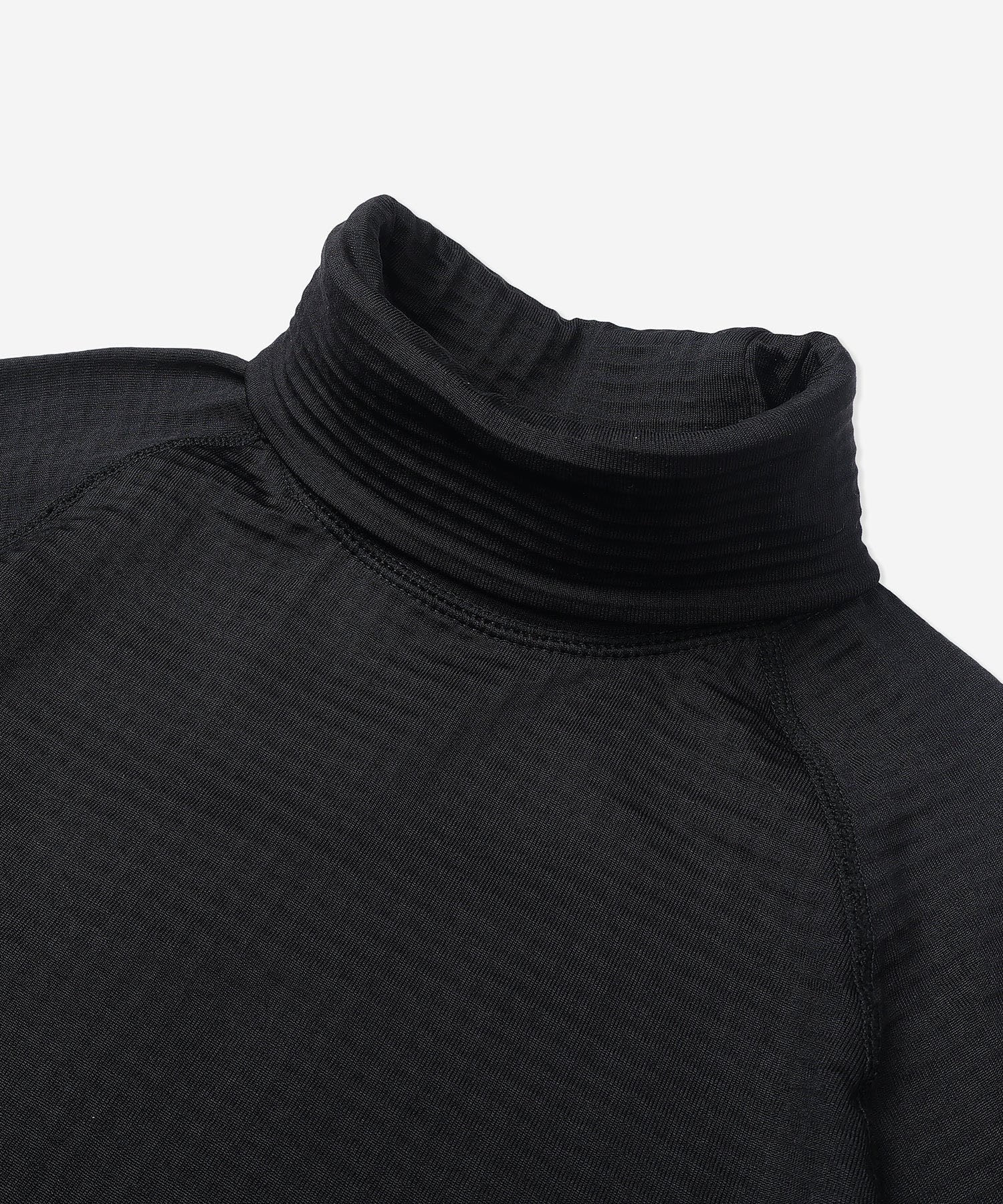 HURLEY ハーレー スノーボード インナー トップス ユニセックス WAFFLE HIGH NECK ムラサキスポーツ 24-25モデル LL K7(BLK-M)