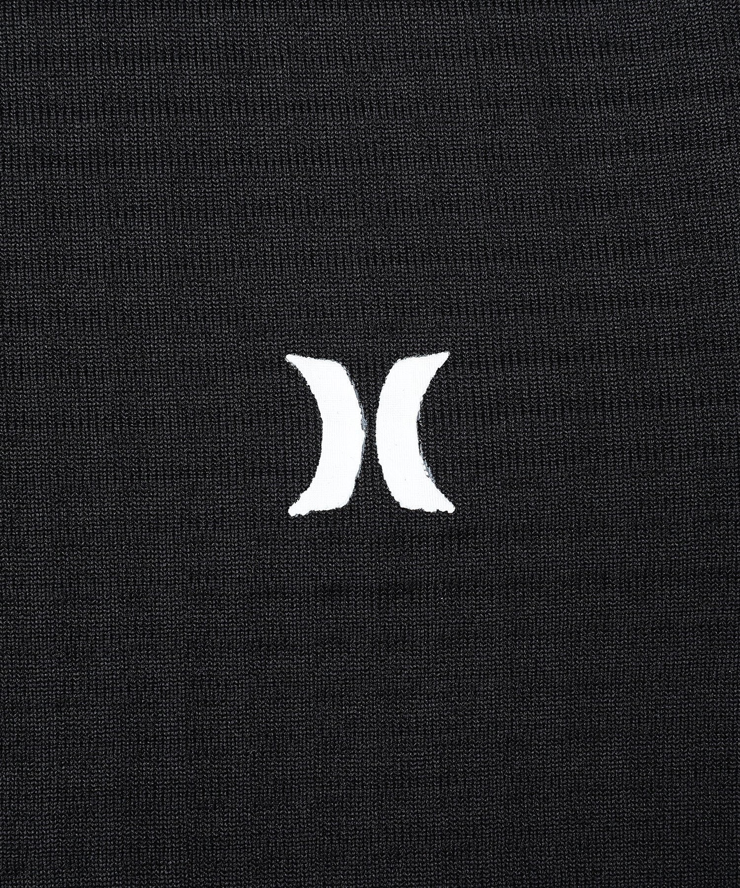 HURLEY ハーレー スノーボード インナー トップス ユニセックス WAFFLE HIGH NECK ムラサキスポーツ 24-25モデル LL K7(BLK-M)