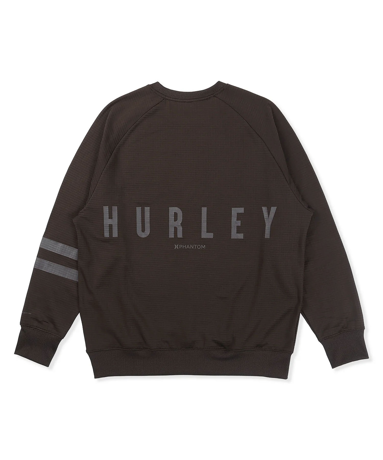 HURLEY ハーレー スノーボード インナー トップス ユニセックス WAFFLE L CREW ICON ムラサキスポーツ 24-25モデル LL K7(SGE-M)