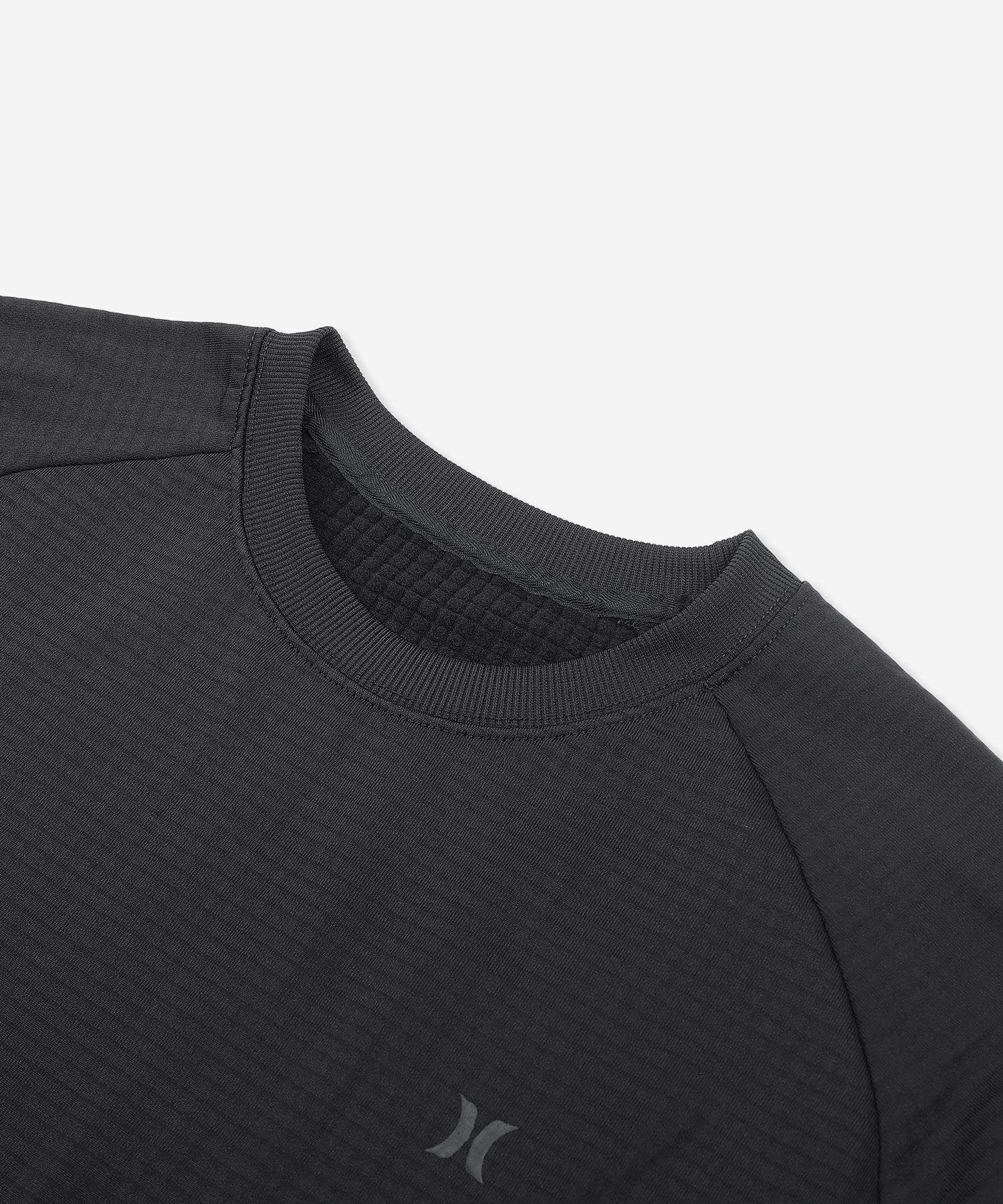 HURLEY ハーレー スノーボード インナー トップス ユニセックス WAFFLE L CREW ICON ムラサキスポーツ 24-25モデル LL K7(SGE-M)