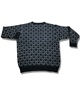 NOMADIK ノマディック スノーボード インナーウェア セーター メンズ IN JACQUARD SWEATER ムラサキスポーツ 24-25モデル LL L21(GRAY-M)