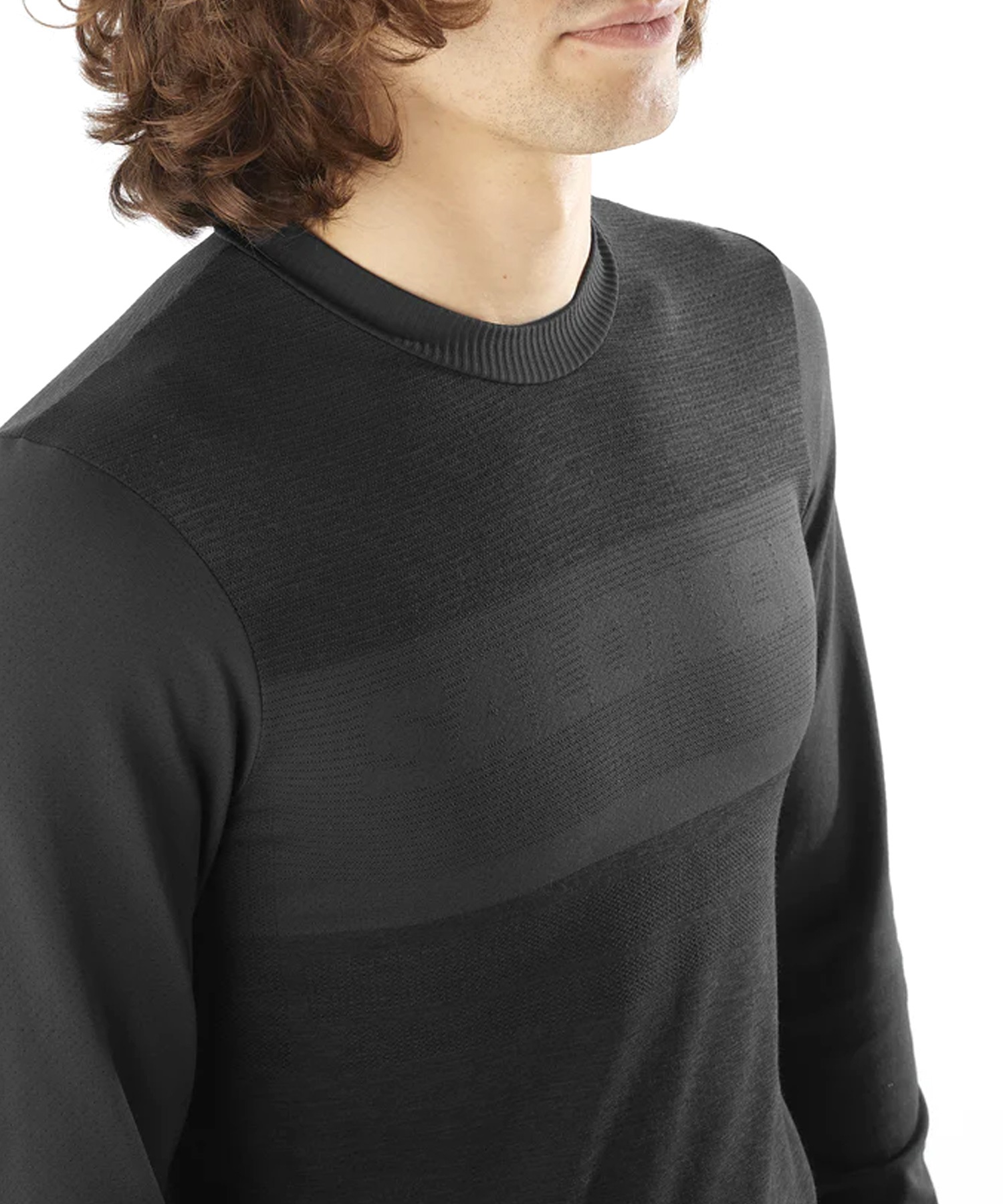 SALOMON サロモン スノーボード インナーウェア メンズ IN ESSENTIAL WOOL LS TOP ムラサキスポーツ 24-25モデル LL L21(DPBLK-M)