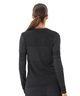 SALOMON サロモン スノーボード インナーウェア レディース INW ESSENTIAL WOOL LS TOP ムラサキスポーツ 24-25モデル LL L21(DPBLK-S)