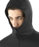 SALOMON サロモン スノーボード インナーウェア メンズ IN ESSENTIAL MIDFLEECE FZ HDD ムラサキスポーツ 24-25モデル LL L21(DPBLK-M)