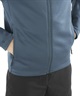 SALOMON サロモン スノーボード インナーウェア メンズ IN ESSENTIAL MIDFLEECE FZ HD ムラサキスポーツ 24-25モデル LL L21(MDNNV-M)