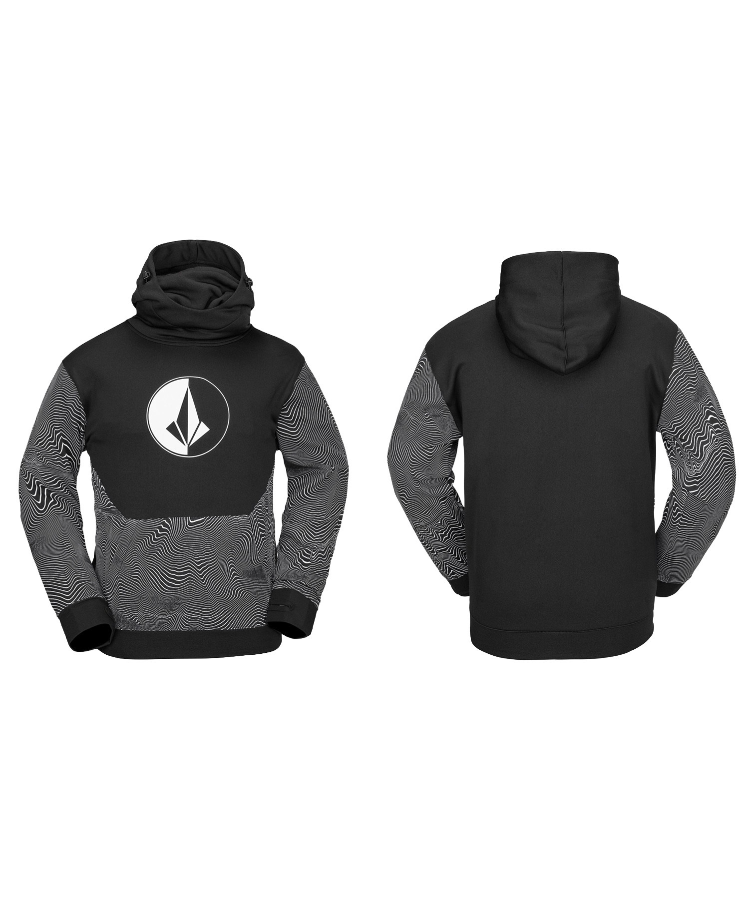 VOLCOM ボルコム HYDRO RIDING HOODIE スノーボード ウェア インナー パーカー ユニセックス ムラサキスポーツ 24-25モデル LL F28(BPR-M)
