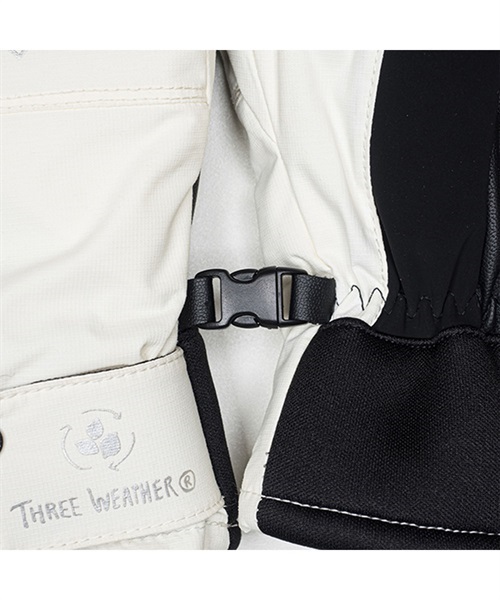 スノーボード グローブ ユニセックス THREE WEATHER スリーウェザー TWG-6214 22-23モデル ムラサキスポーツ JJ L9(BK-XS)