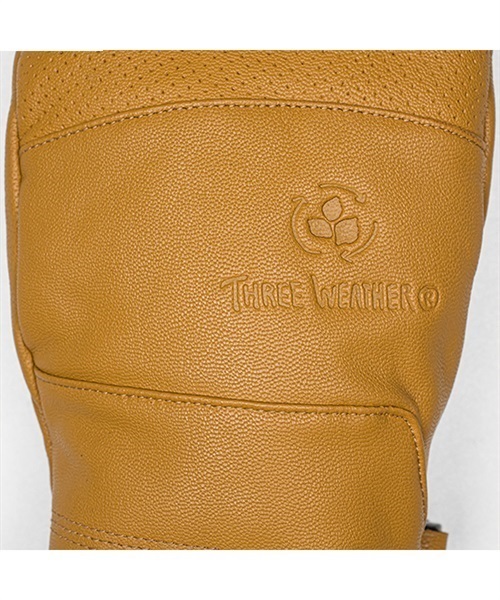 スノーボード グローブ ユニセックス THREE WEATHER スリーウェザー TWG-6215 22-23モデル ムラサキスポーツ JJ L9(BR-XS)