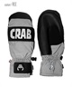 スノーボード スノーグローブ メンズ CRABGRAB クラブグラブ PUNCH MITTEN PUNCH MITTEN ムラサキスポーツ(WHT-S)