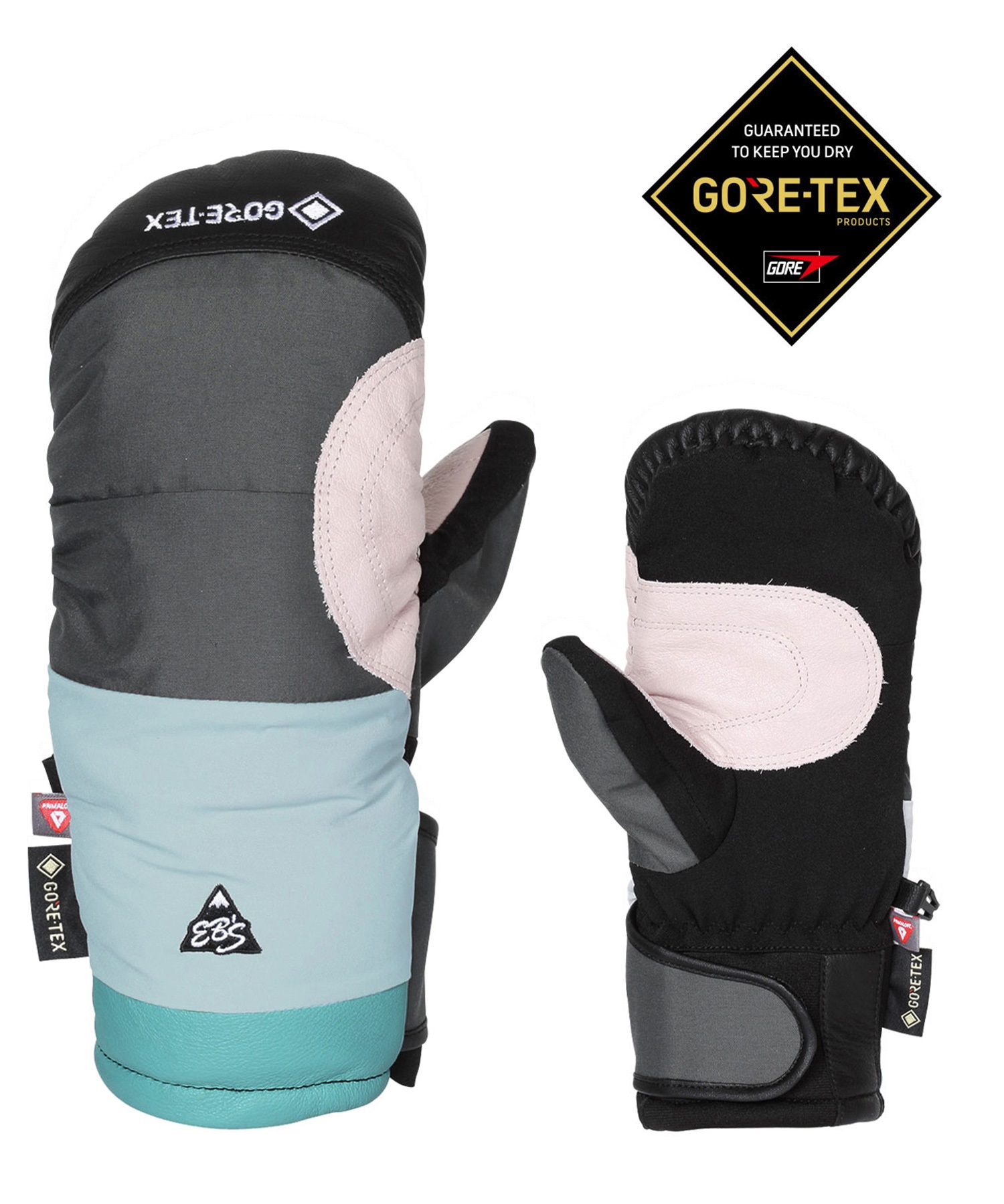 スノーボード グローブ レディース eb's エビス GIRLY MITT 23-24モデル ムラサキスポーツ KK J6(BKCHA-S)