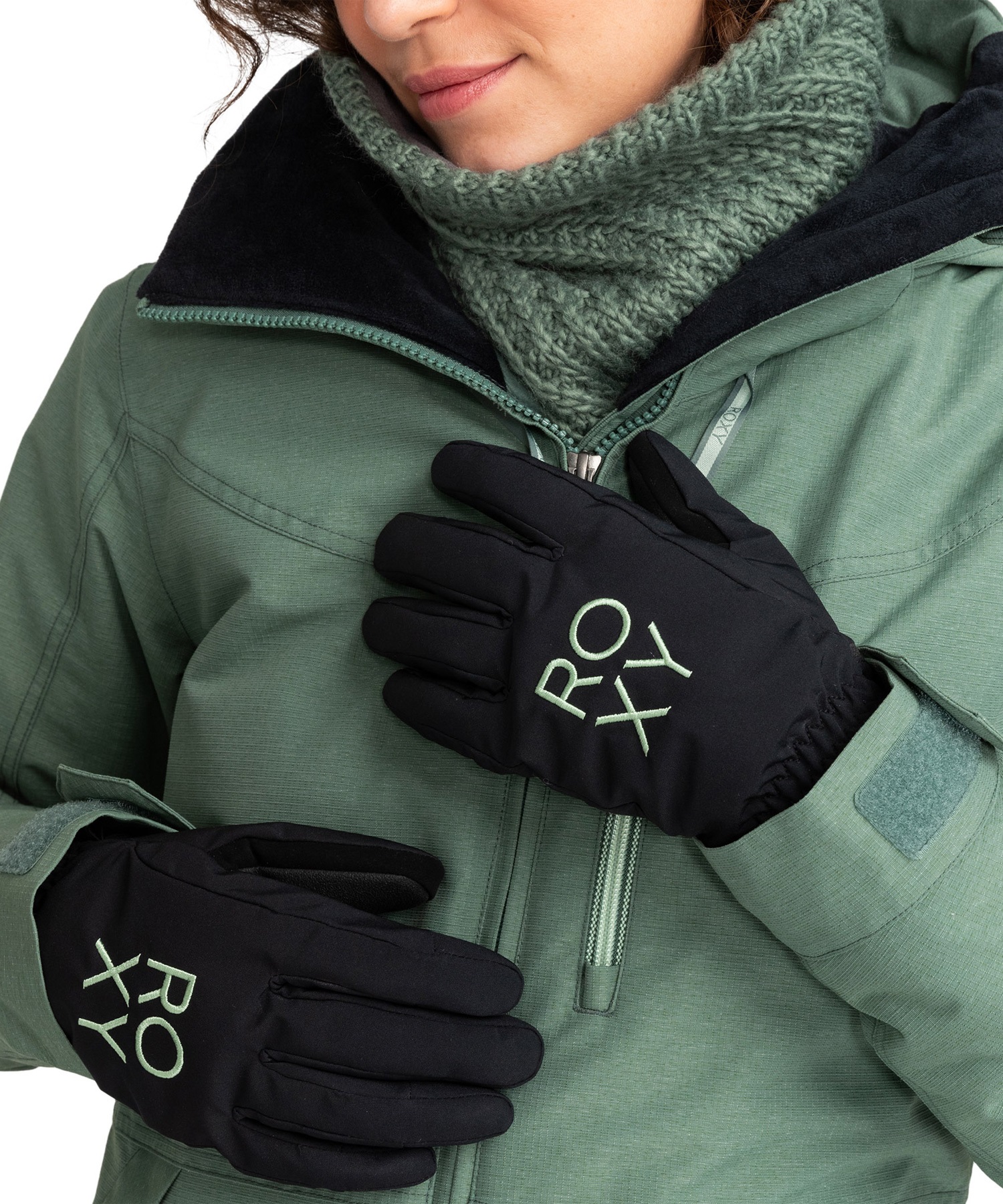 スノーボード グローブ レディース ROXY ロキシー FRESHFIELD GLOVES ERJHN03239 23-24モデル ムラサキスポーツ KX J13(WBS0-S)