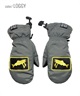 SALMON ARMS サーモンアームズ Classic Mitt ミトン スノーボード グローブ ユニセックス ムラサキスポーツ 24-25モデル LL J24(LOGBW-S)