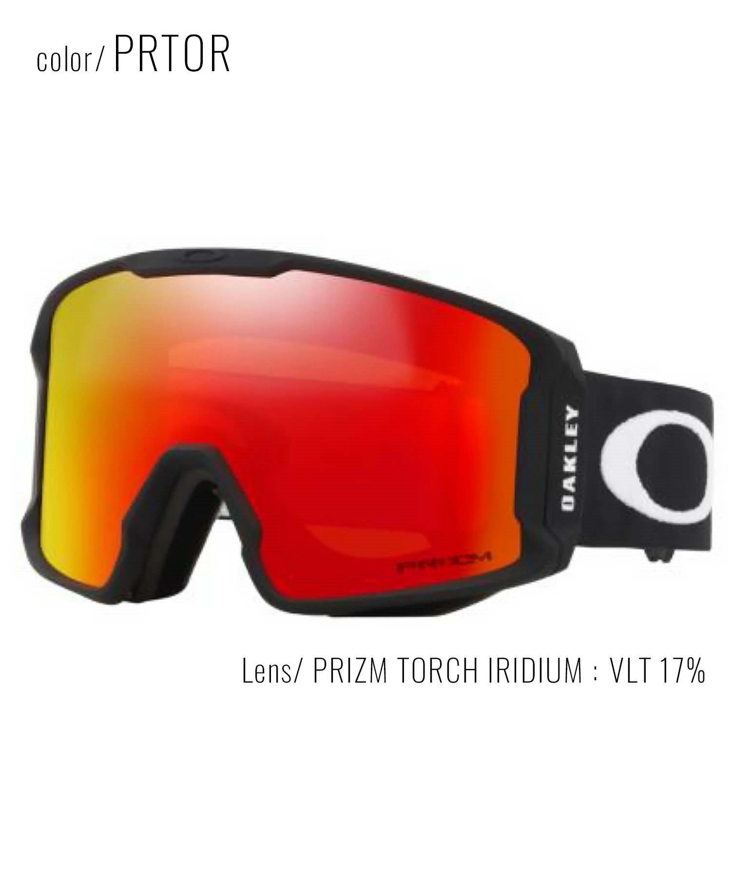 OAKLEY オークリー スノーボード ゴーグル ユニセックス LINE MINER L 23-24モデル ムラサキスポーツ KK H26(PRIZMSAGEGOLDIRIDIUM-L)