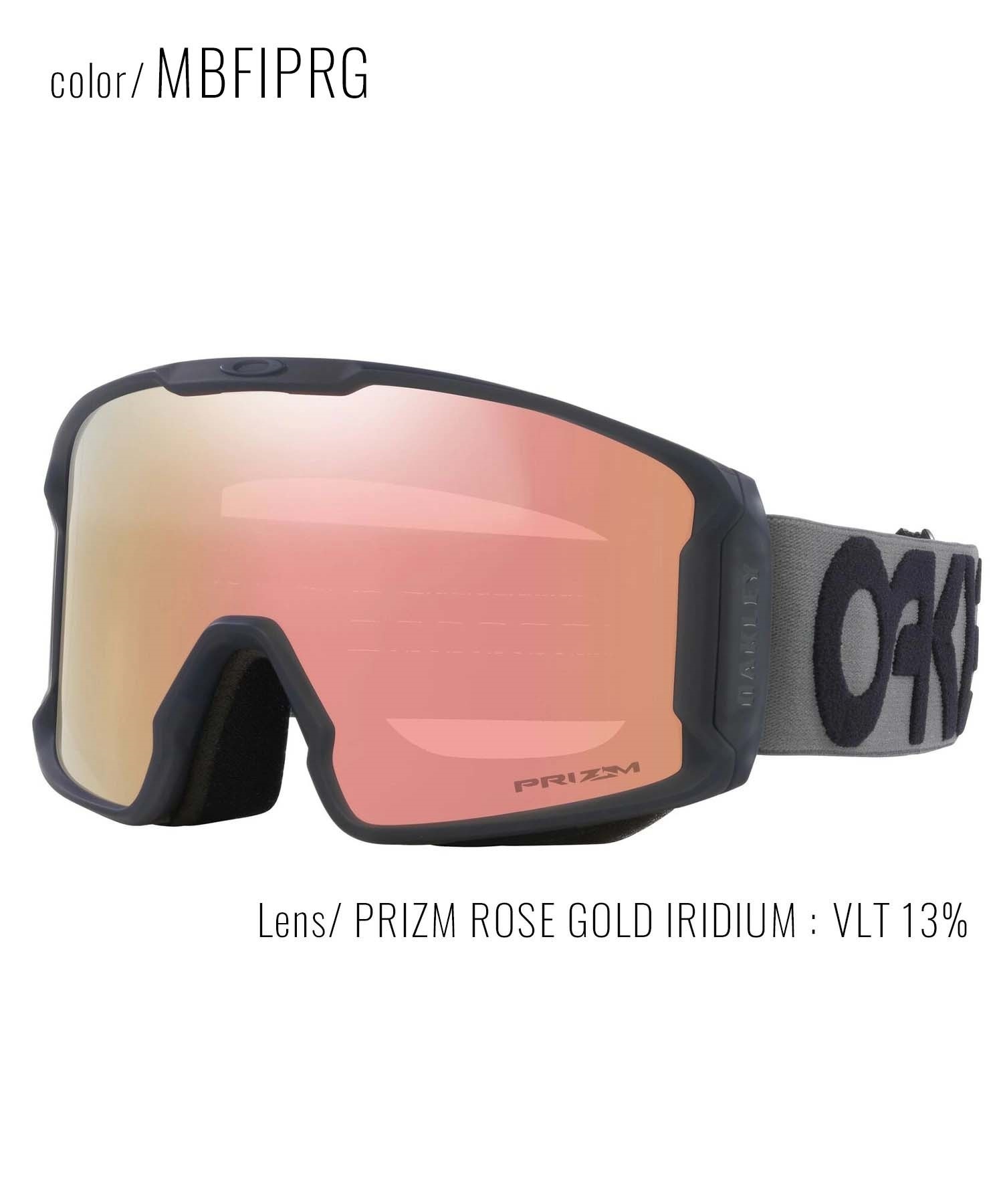 OAKLEY オークリー スノーボード ゴーグル ユニセックス LINE MINER L 23-24モデル ムラサキスポーツ KK H26(PRIZMSAPPHIREIRIDIUM-L)