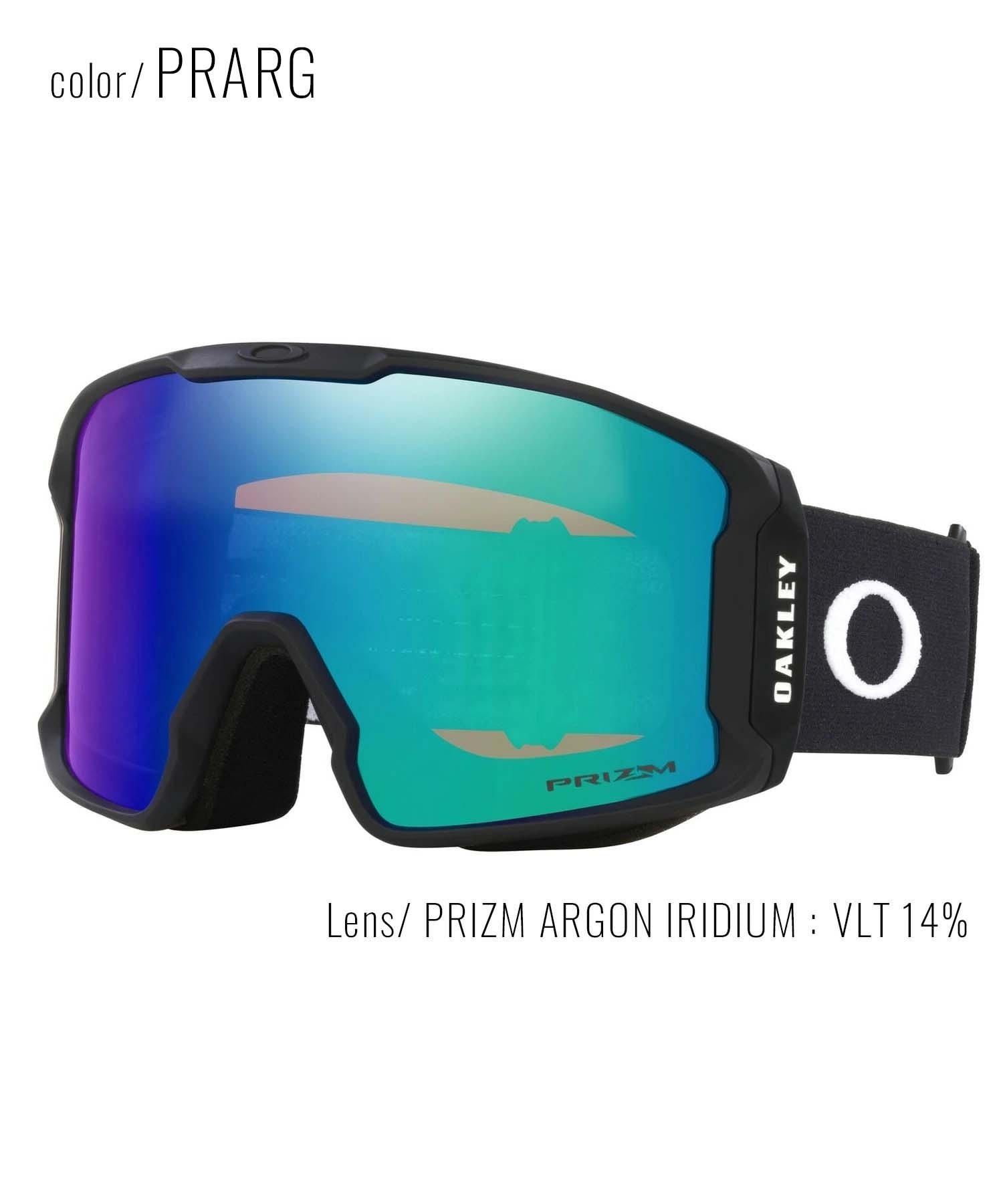 OAKLEY オークリー スノーボード ゴーグル ユニセックス LINE MINER L 23-24モデル ムラサキスポーツ KK H26(PRIZMROSEGOLDIRIDIUM-L)