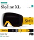 スノーボード ゴーグル SMITH スミス SKYLINE XL 23-24モデル ムラサキスポーツ KK G7(GOLDBAR-F)