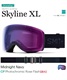 スノーボード ゴーグル SMITH スミス SKYLINE XL 23-24モデル ムラサキスポーツ KK G7(BLACK-F)