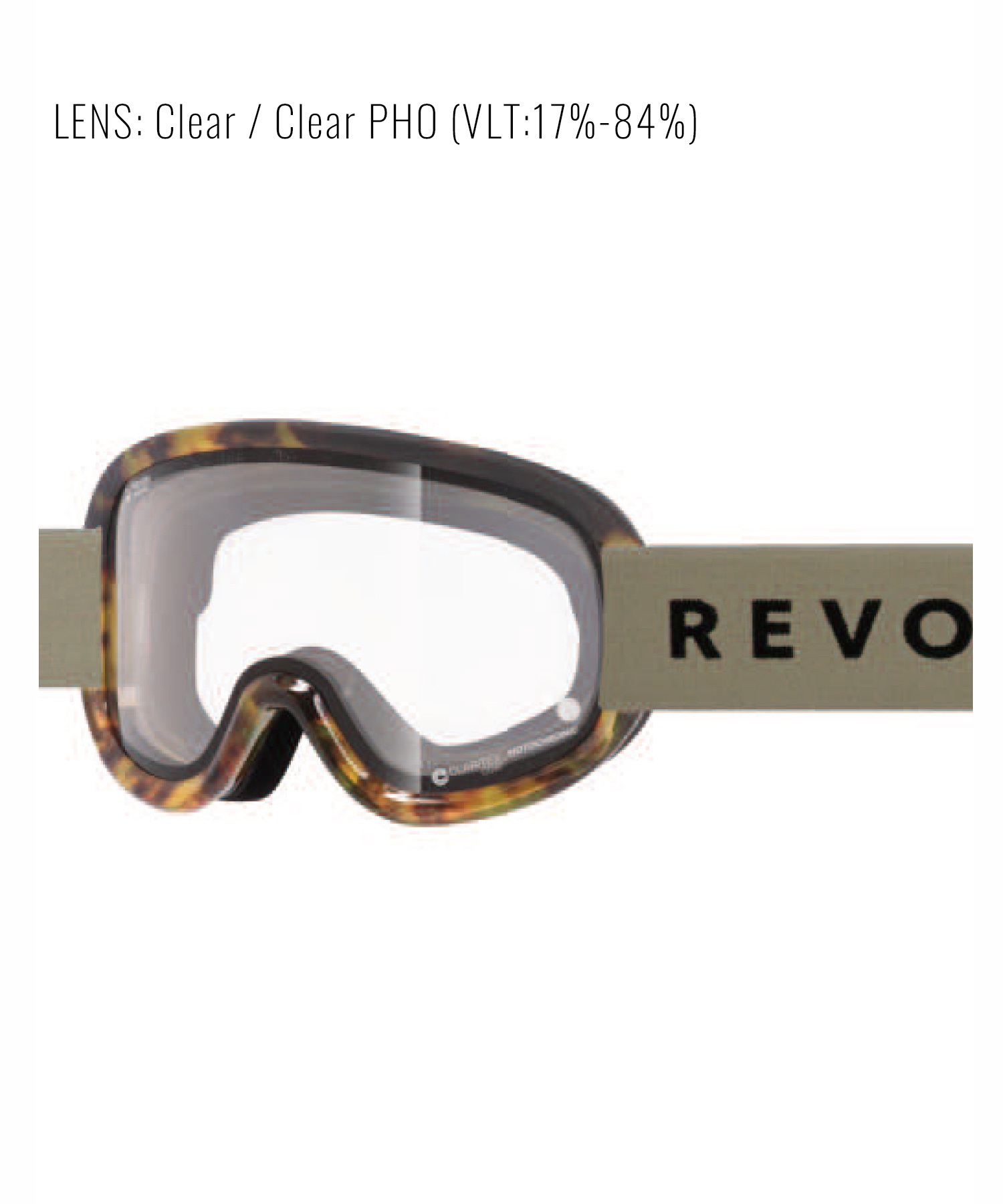 REVOLT リボルト スノーボード ゴーグル ユニセックス 調光