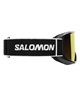 SALOMON サロモン スノーボード ゴーグル ユニセックス 調光レンズ 平面レンズ AKSIUM 2.0 PHOTOCHROMIC ムラサキスポーツ 24-25モデル LL J17(WHT-NS)