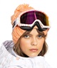 ROXY ロキシー MOONRIDE AF スノーボード ゴーグル レディース ムラサキスポーツ 24-25モデル LX K28(BPY9-F)