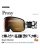 SMITH スミス PROXY 球面 スノーボード ゴーグル ユニセックス ムラサキスポーツ 24-25モデル LX I20(Black-ONESIZE)