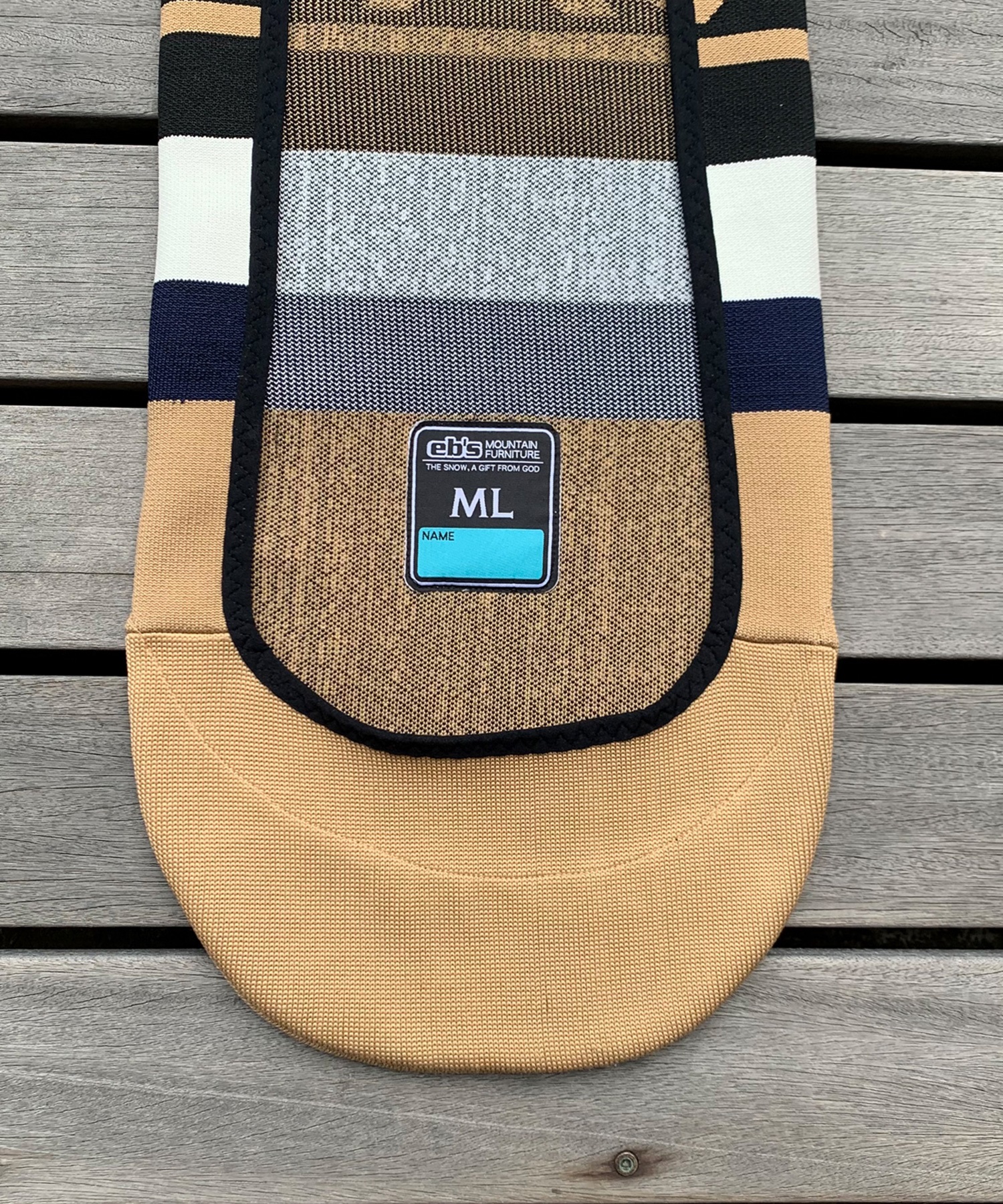 スノーボード ソールガード ニットカバー eb's エビス KNIT