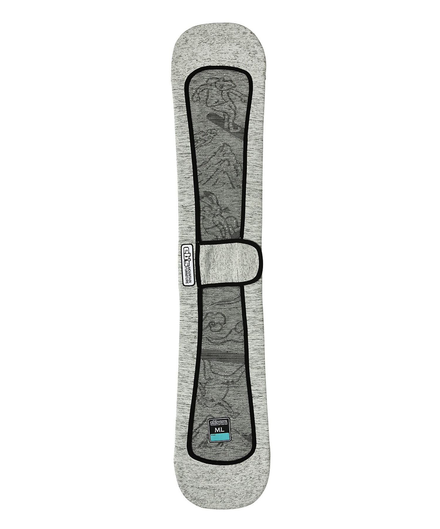 eb's エビス スノーボード ソールガード ユニセックス KNIT COVER MAKIMONO ムラサキスポーツ 24-25モデル LL G18(GREY-SM)
