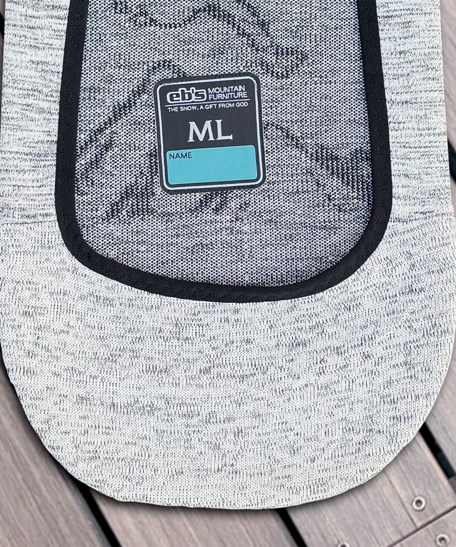 eb's エビス スノーボード ソールガード ユニセックス KNIT COVER MAKIMONO ムラサキスポーツ 24-25モデル LL G18(GREY-SM)