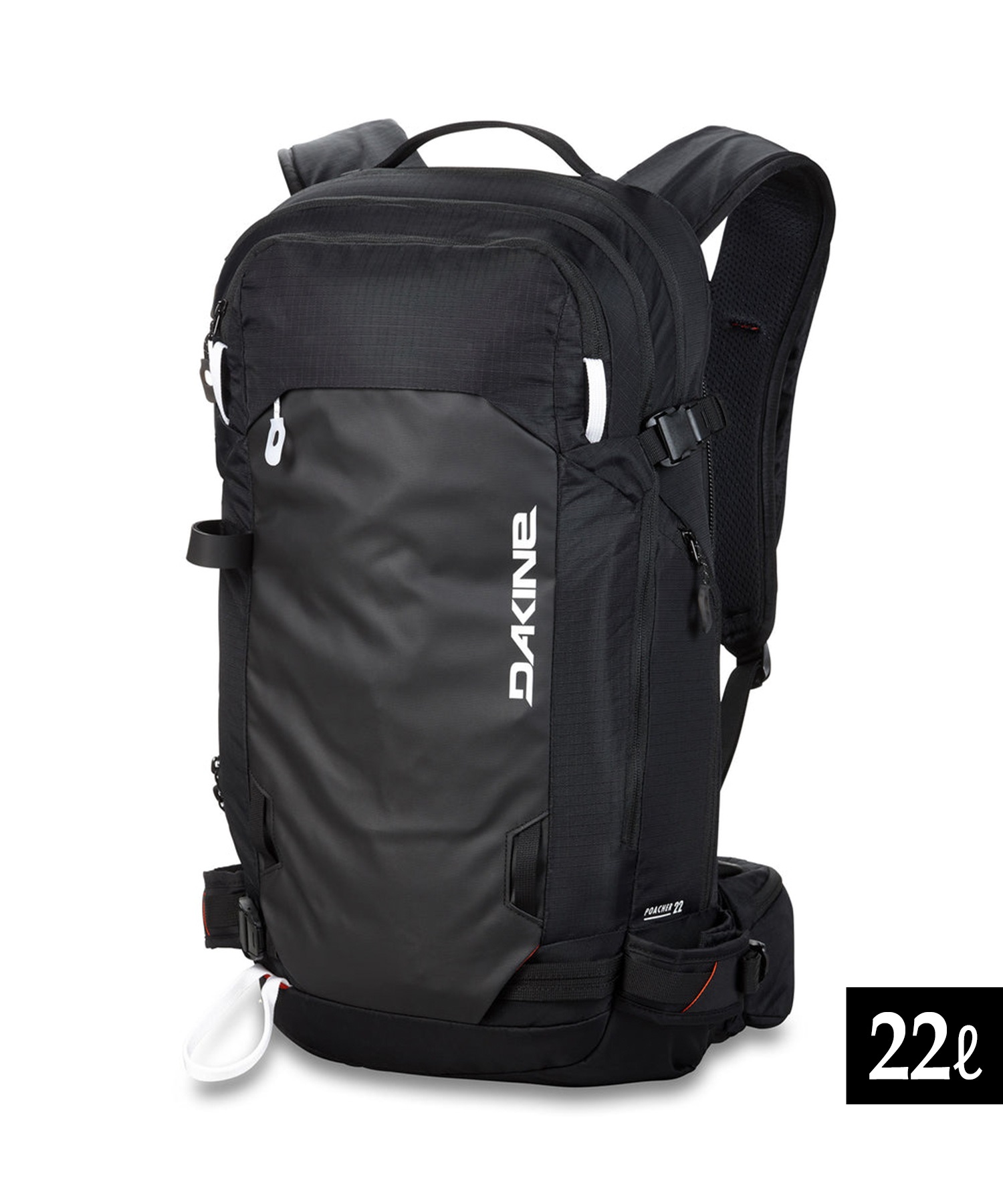 スノーボード バックパック バックカントリー DAKINE ダカイン POACHER 22L BD237-207 ムラサキスポーツ 23-24モデル KX K4(BLK-ONESIZE)