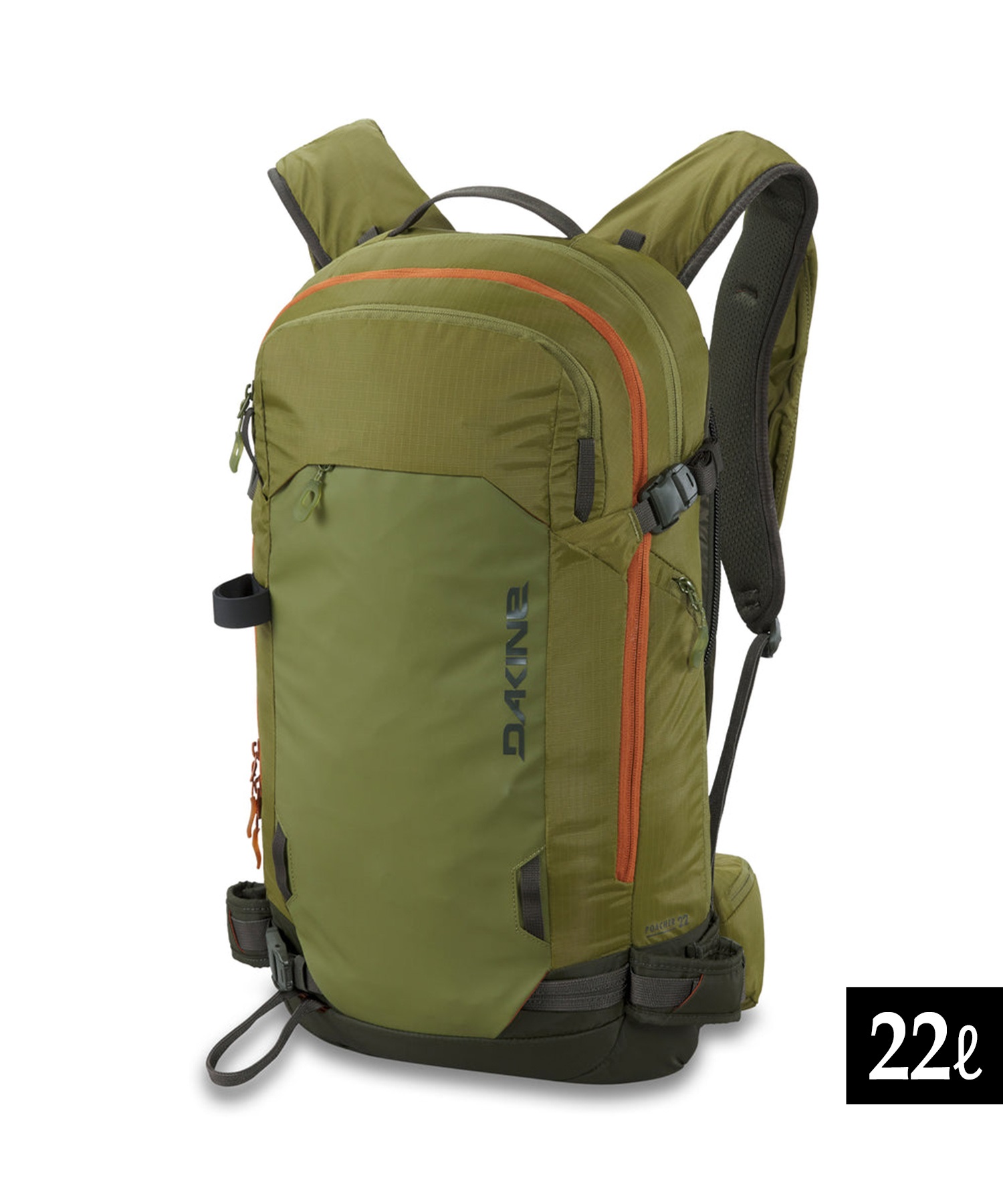 スノーボード バックパック バックカントリー DAKINE ダカイン POACHER 22L BD237-207 ムラサキスポーツ 23-24モデル KX K4(BLK-ONESIZE)