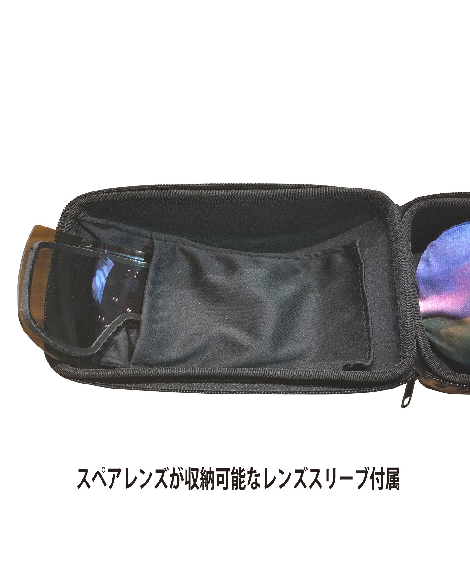 スノーボード ゴーグルケース eb's エビス GOGGLE CASE 2324モデル ムラサキスポーツ KK J6 デッキパッド/パス