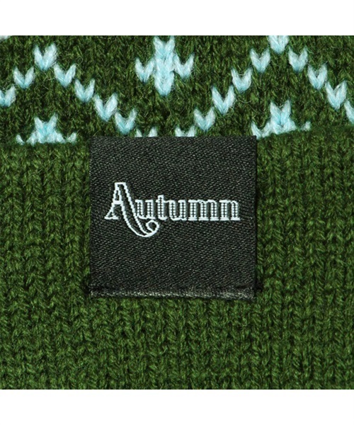 AUTUMN オータム A22025 メンズ 帽子 ビーニー ニット帽 スノボ スノーボード II J28(KHAKI-F)