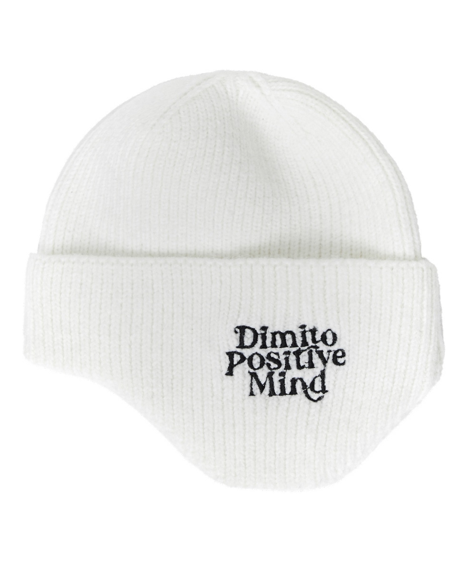 スノーボード ビーニー ユニセックス DIMITO ディミト KNIT EAR BEANIE 23-24モデル ムラサキスポーツ KK J27(BLACK-F)