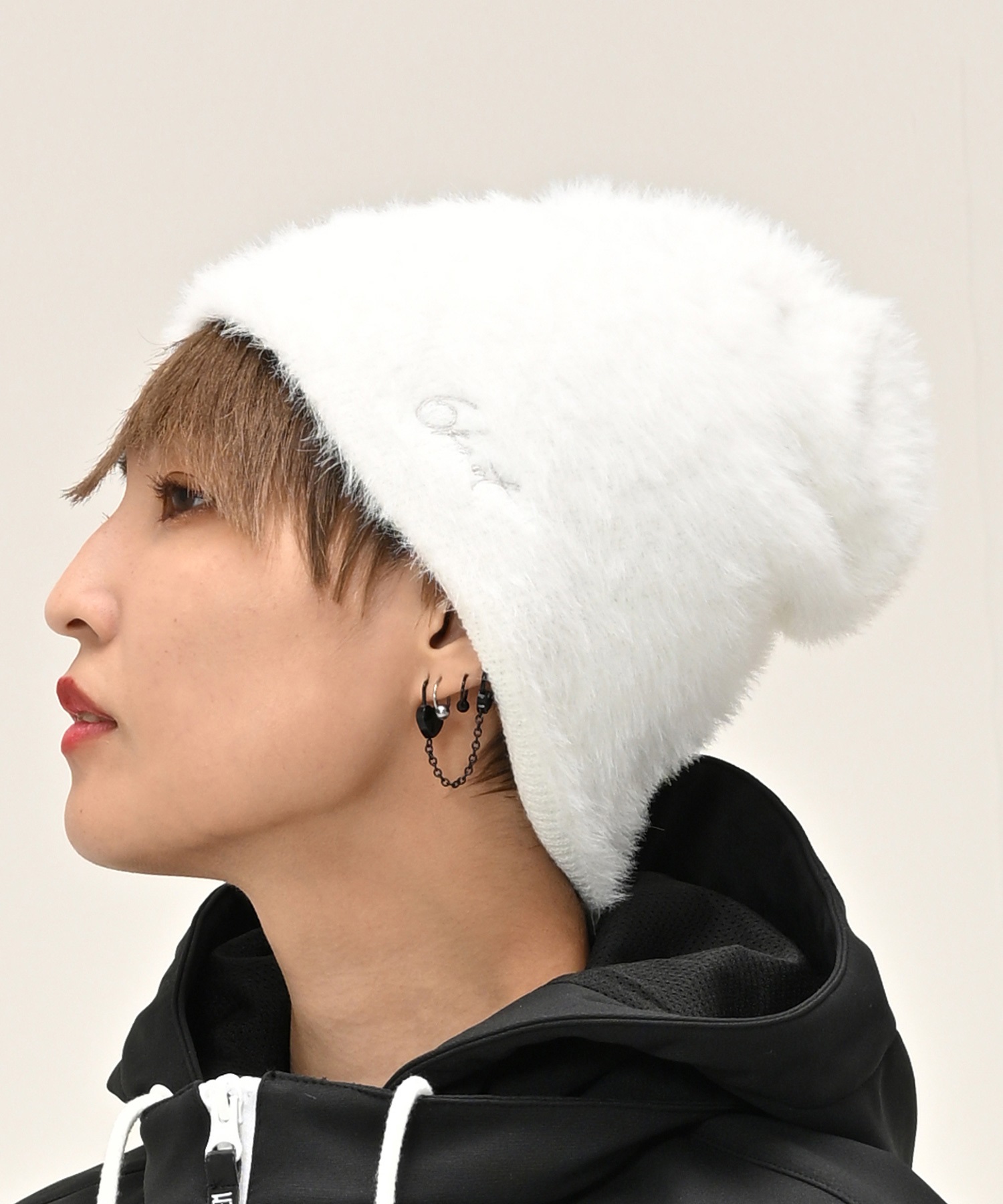 スノーボード ビーニー レディース 6KNOT シックスノット SHAGGY BEANIE 6KKC0101 ムラサキスポーツ 23-24モデル KX L15(IVORY-ONESIZE)