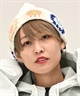 スノーボード ビーニー レディース 6KNOT シックスノット CROCHET BEANIE 6KKC0401 ムラサキスポーツ 23-24モデル KX L15(IVORY-ONESIZE)