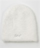 6KNOT シックスノット スノーボード ビーニー レディース ニット帽 SHAGGY BEANIE ムラサキスポーツ 24-25モデル LX J24(WHITE-ONESIZE)