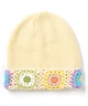 6KNOT シックスノット スノーボード ビーニー レディース ニット帽 CROCHET BEANIE ムラサキスポーツ 24-25モデル LX J24(WHITE-ONESIZE)