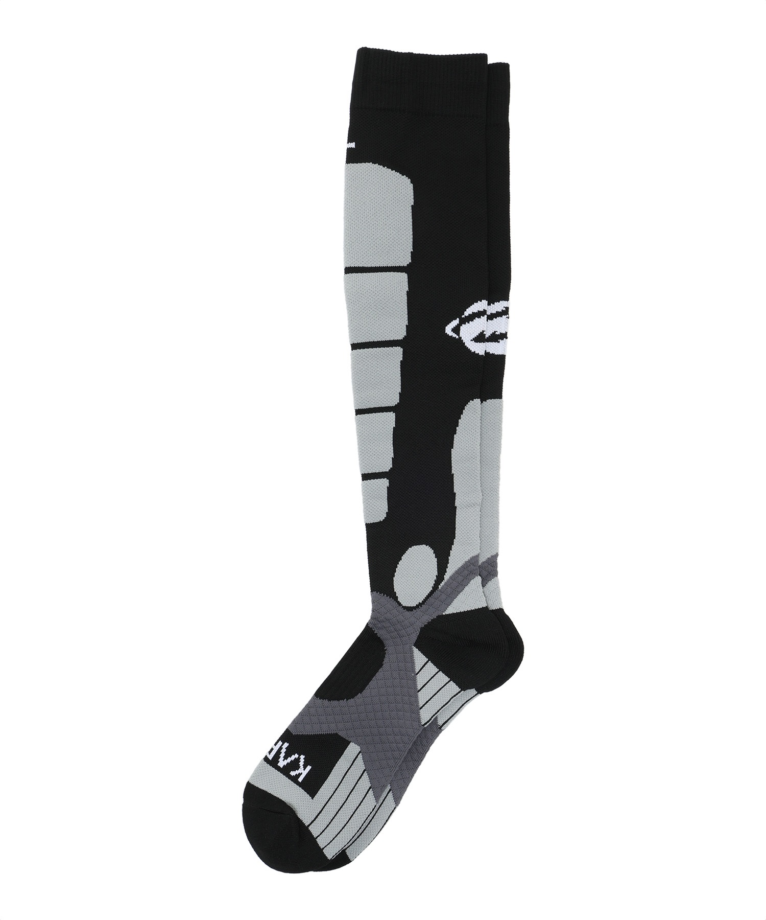 スノーボード ソックス KARNA カルナ KNS-1008 ムラサキスポーツ(BK-ONESIZE)