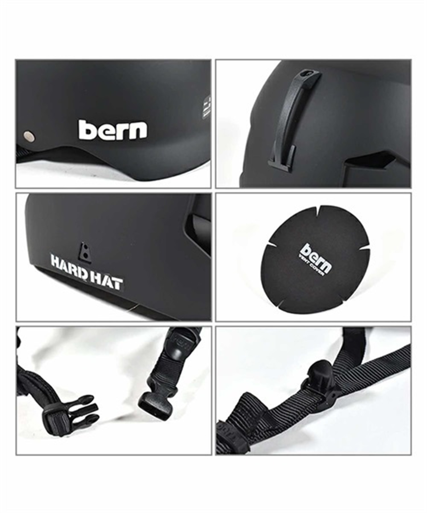 bern バーン BE-SM25P20MBK WATTS+ ワッツ スノーボード ヘルメット KK L15(MatteBlack-XL)