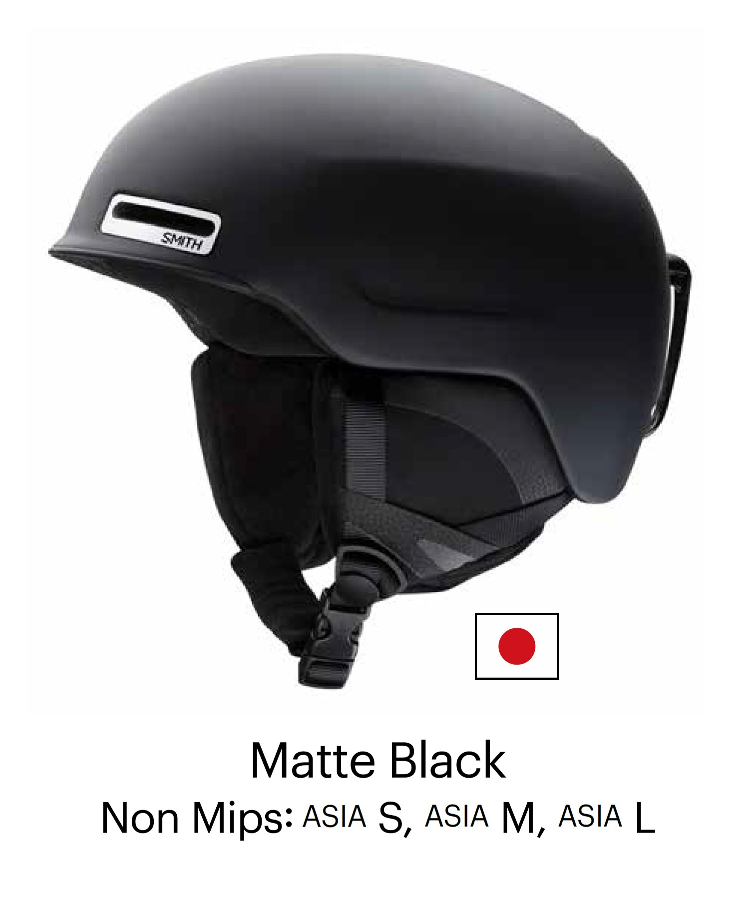 スノーボード ヘルメット SMITH スミス MAZE ASIA-FIT 23-24モデル ムラサキスポーツ KK G7(MATTEBLACK-S)