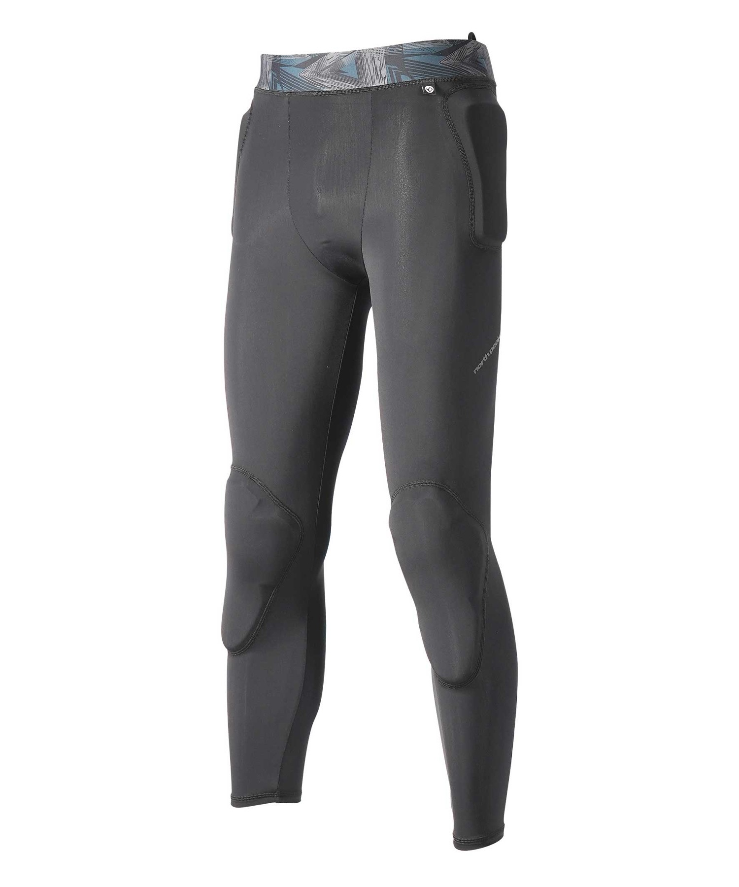 northpeak ノースピーク スノーボード プロテクター ヒップ ボトムス ユニセックス UNISEX LONG HIP ムラサキスポーツ 24-25モデル LX A9(BL-M)