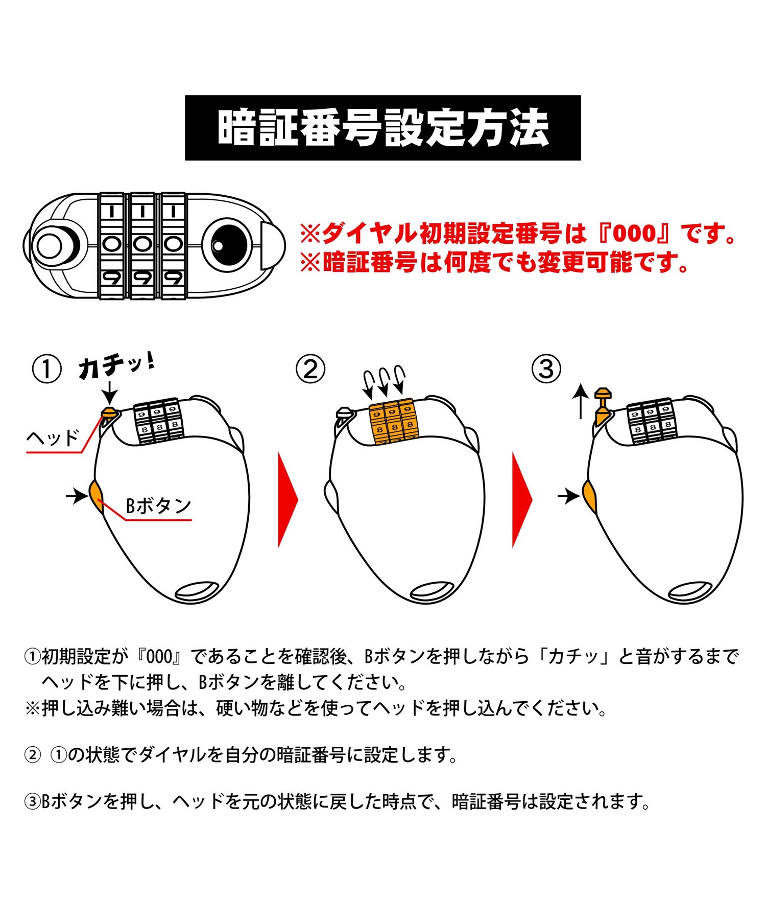northpeak ノースピーク CABLE LOCK ｶﾗﾋﾞﾅ ケーブルロック