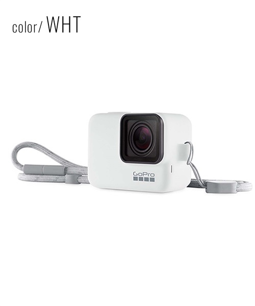 GOPRO ゴープロ 純正アクセサリー スリーブ + ランヤード ACSST JJ H16(WHT-FREE)