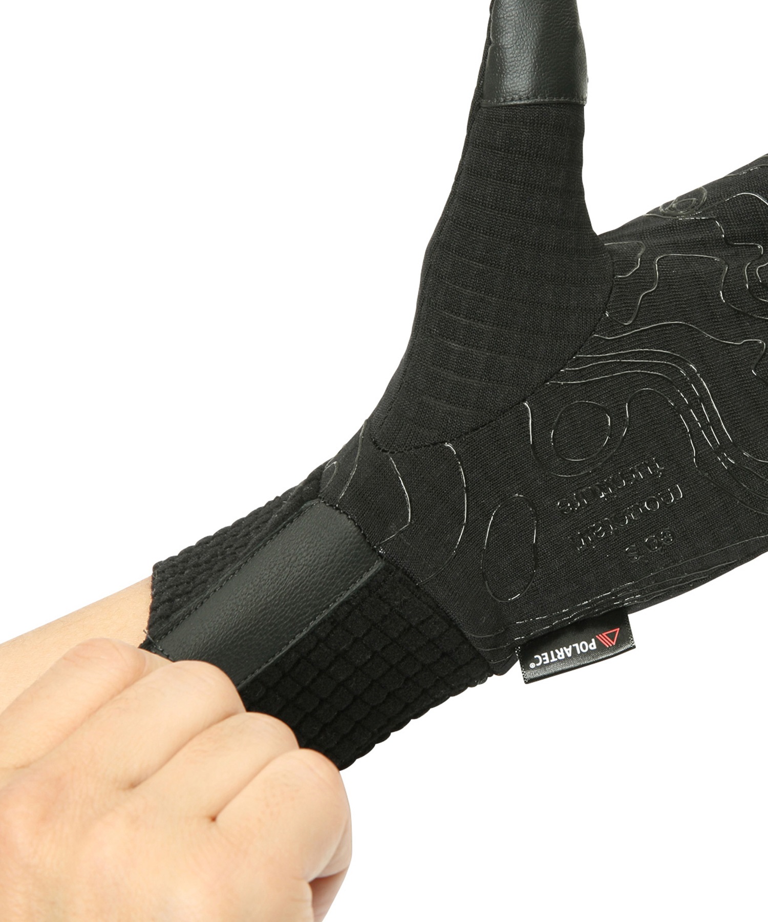 スノーボード インナーグローブ ユニセックス eb's エビス POLARTEC GRID INNER 23-24モデル ムラサキスポーツ KK J6(BLACK-SM)