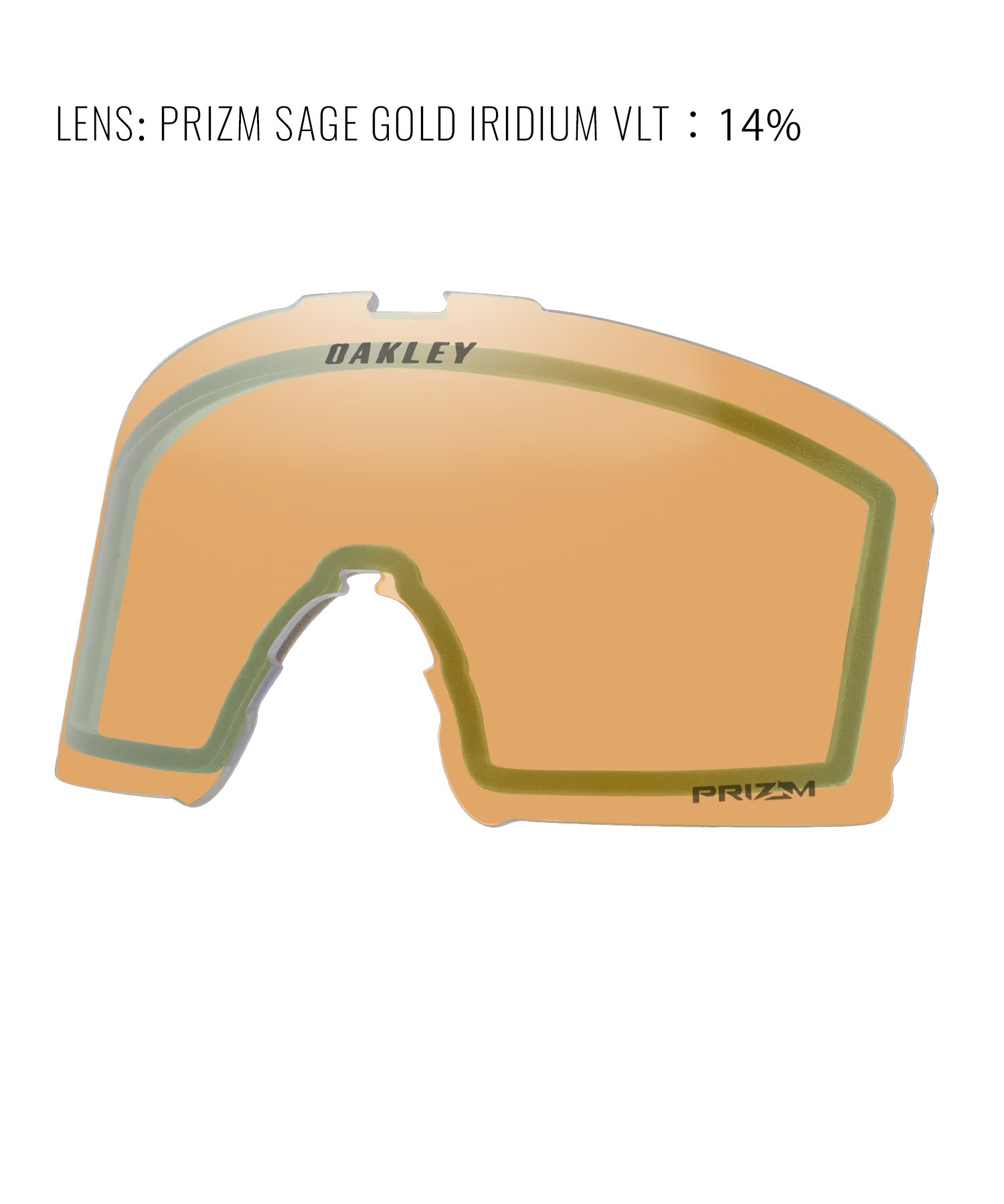 スノーボード ゴーグル レンズ スペアレンズ OAKLEY オークリー LENS LINE MINERL ムラサキスポーツ 23-24モデル KK L21(PRSGD-ONESIZE)