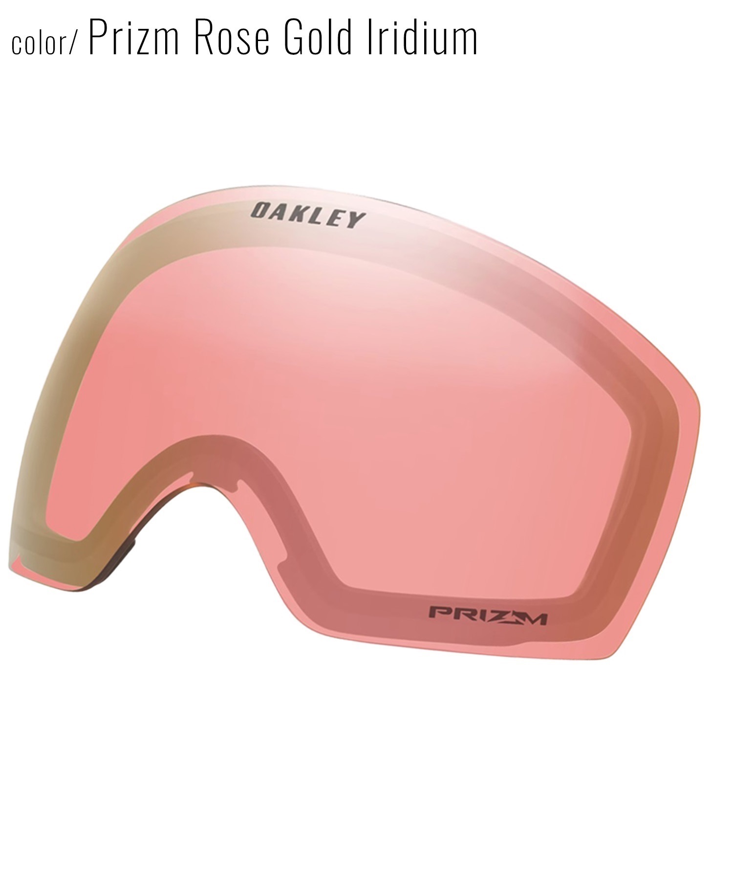 スノーボード ゴーグル レンズ スペアレンズ OAKLEY オークリー LENS FLIGHT DK L ムラサキスポーツ 23-24モデル KK A10(PRRGD-ONESIZE)